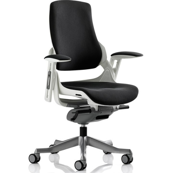 Zure Black Fabric Ergonomic Office Chair